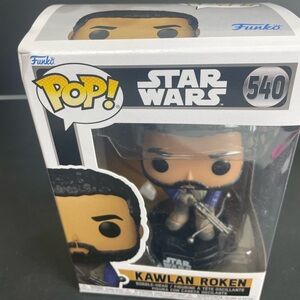 Funko Pop Star Wars Kawlan Roken Black and Purple Figure